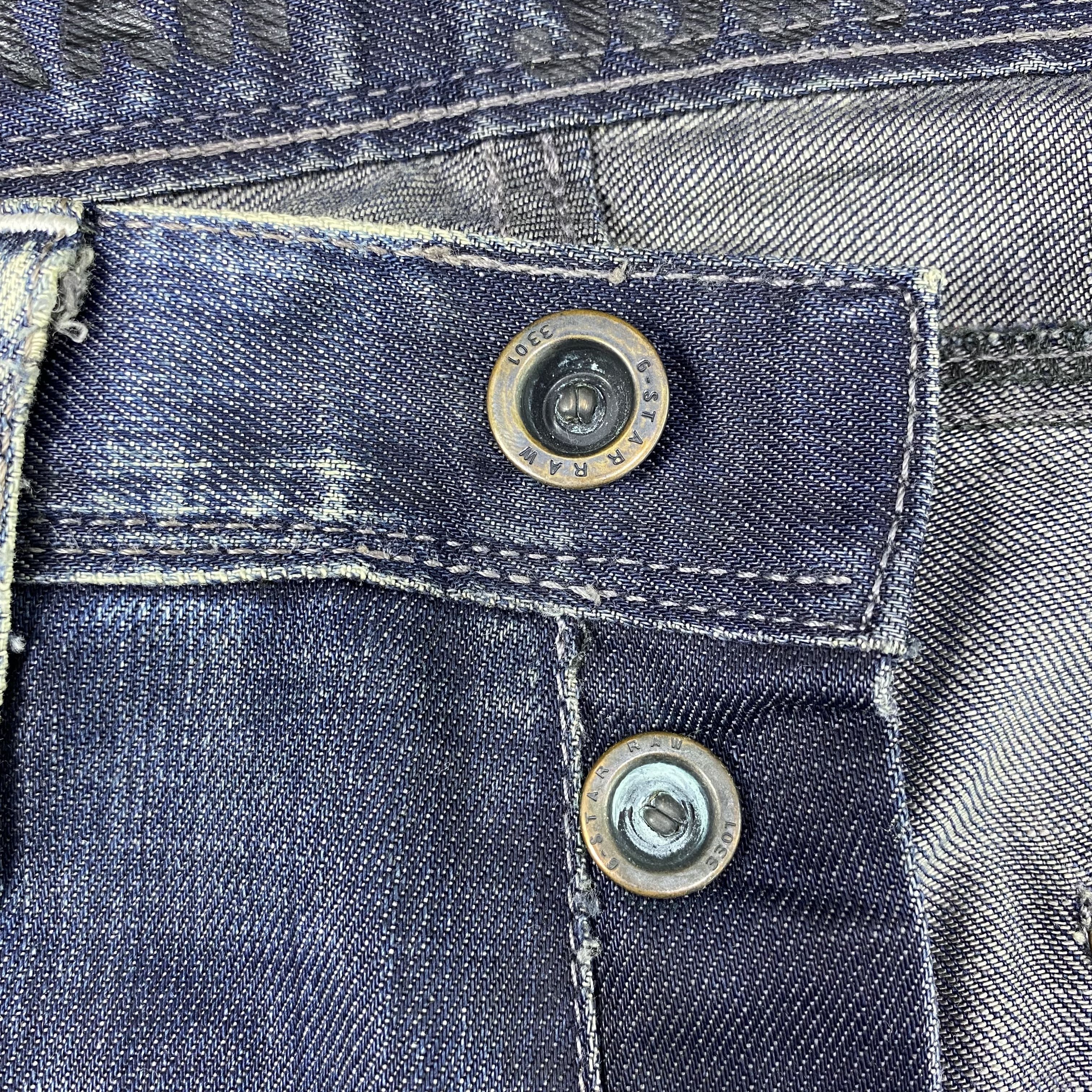 G-Star × Jean × Vintage vintage G Star Raw Denim-J1187 Size US 32 / EU 48 - 10 Thumbnail