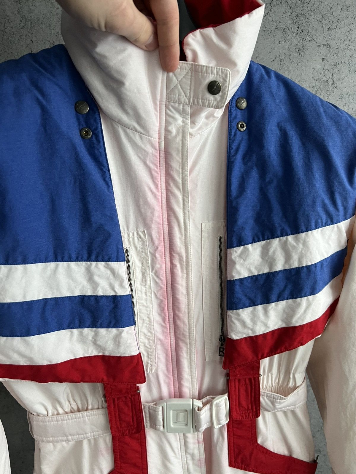 Bogner Vintage Bogner Ski Suit One Piece West Germany 80s Snowsuit Size M / US 6-8 / IT 42-44 - 21 Thumbnail