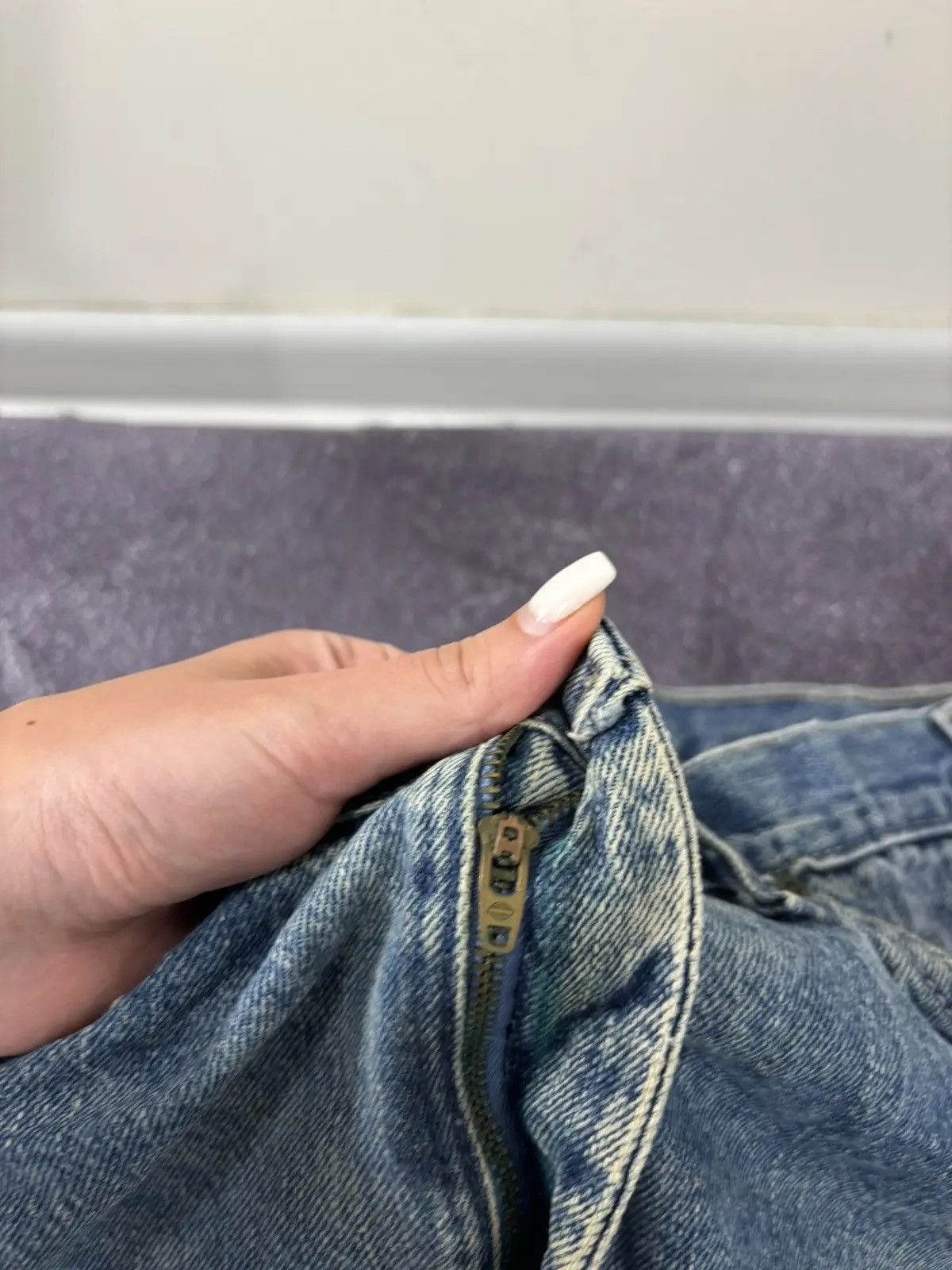 Dickies × Vintage Vintage Dickies Loose Fit USA Hype Work Denim Jeans Size US 34 / EU 50 - 9 Thumbnail