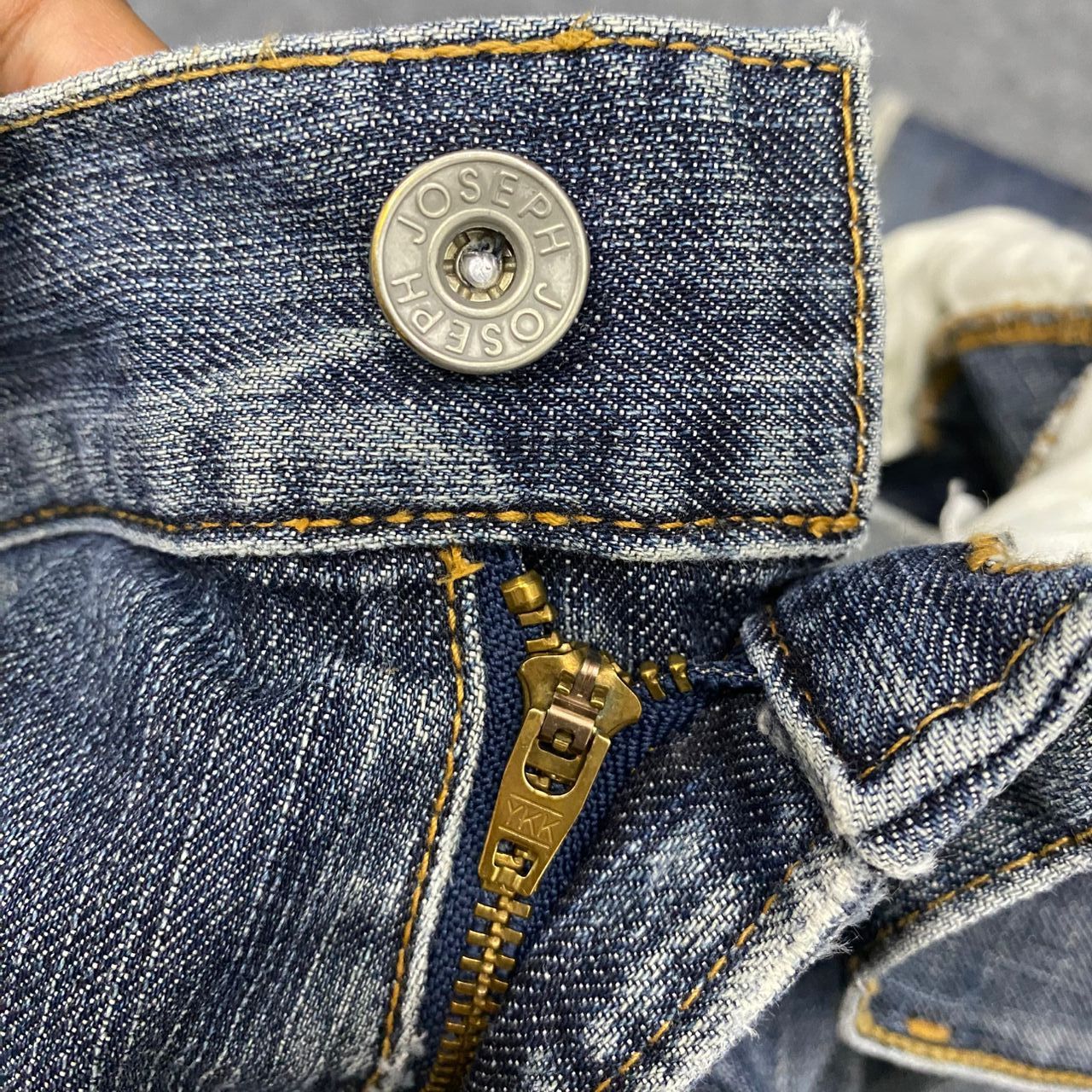 If Six Was Nine 💥Best Offer💥Vintage Joseph Homme Flare Distressed Denim Size US 36 / EU 52 - 13 Thumbnail