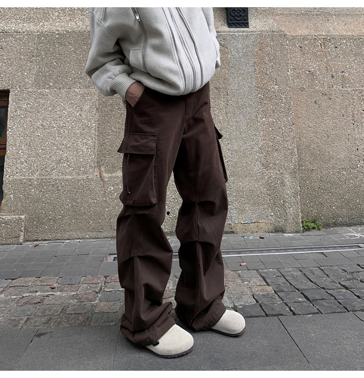 Vintage Trendy Oversized Cargo Pants Size US 32 / EU 48 - 2 Thumbnail