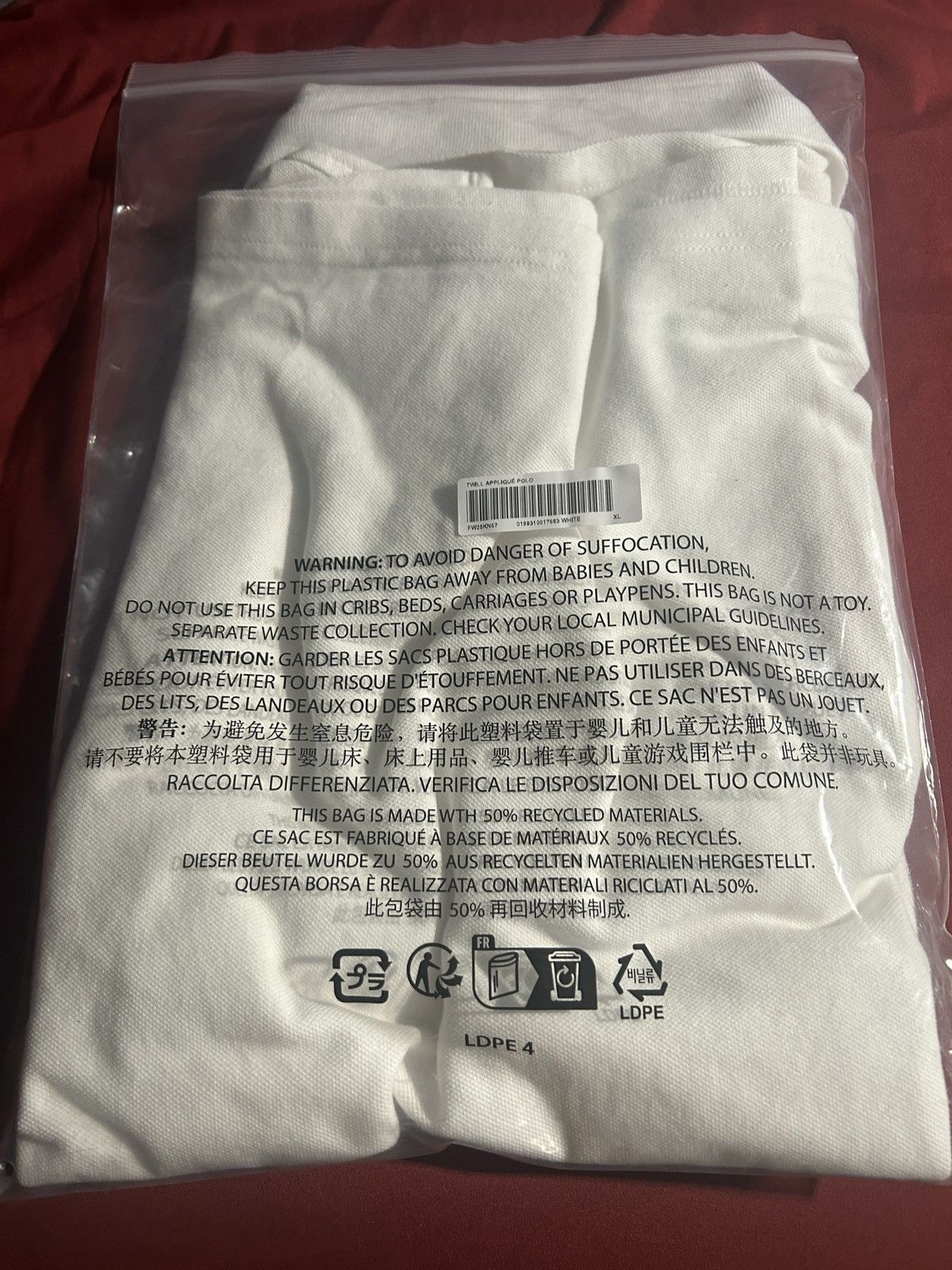 Supreme Supreme applique twill polo Size US XL / EU 56 / 4 - 3 Thumbnail