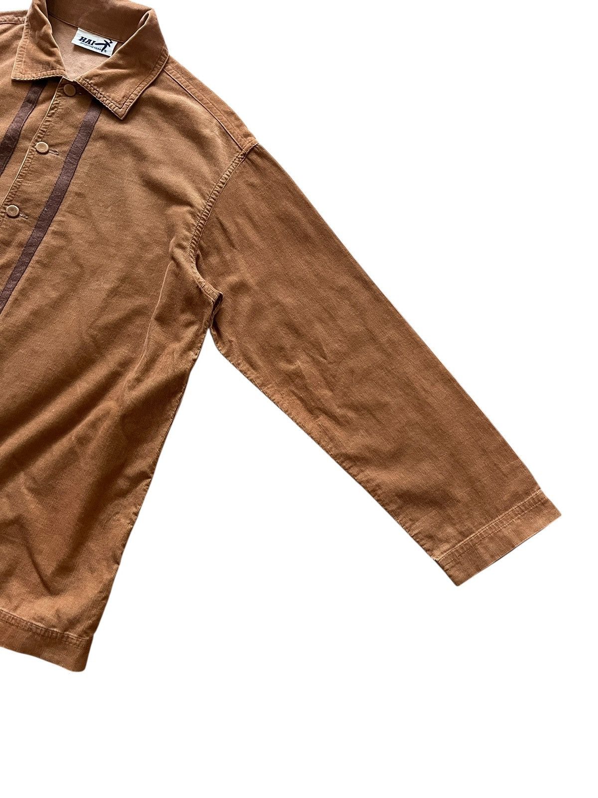 Hai Sporting Gear 1990s Hai Sporting Gear Issey Miyake Corduroy Button Shirt Size US L / EU 52-54 / 3 - 5 Thumbnail