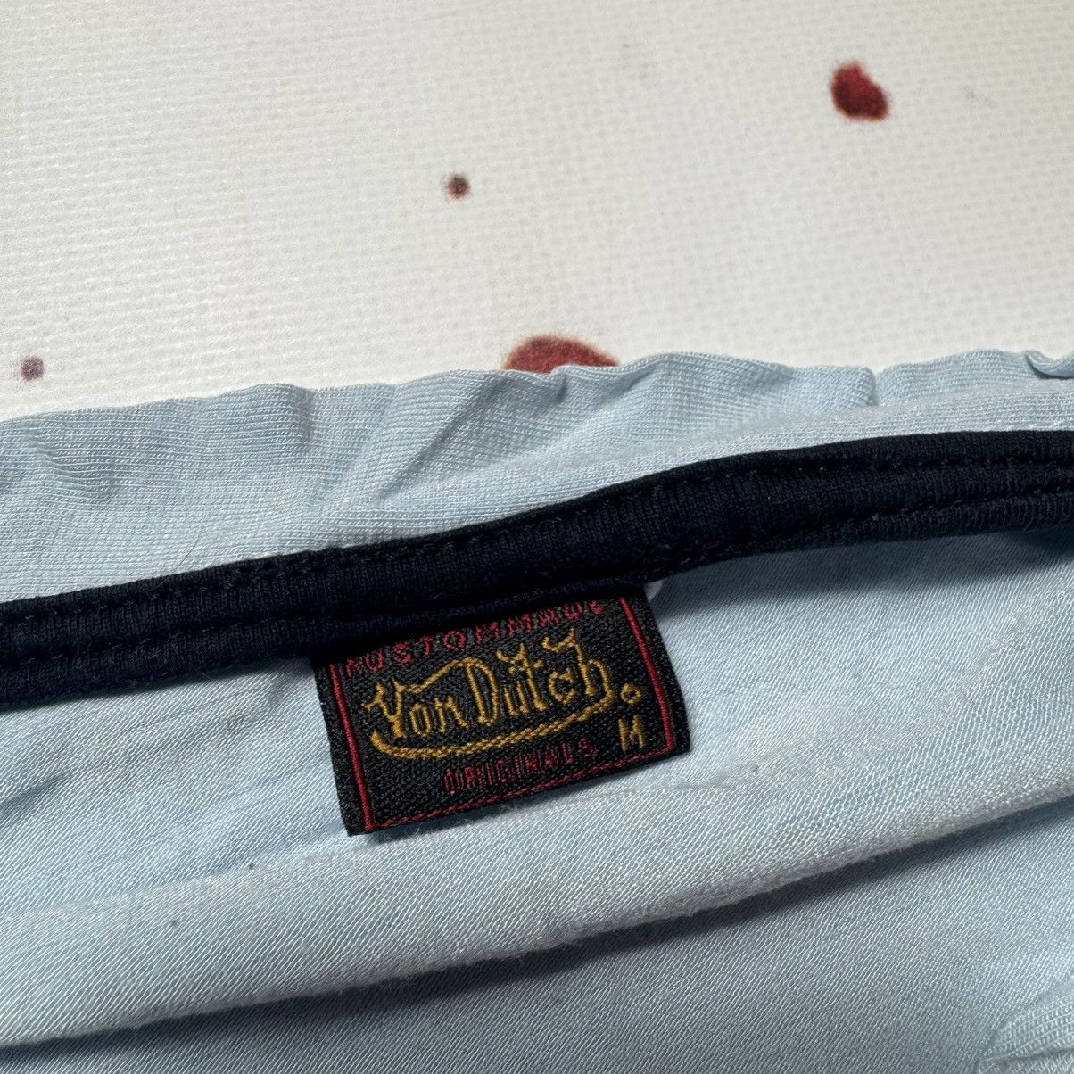 Vintage × Von Dutch vintage 90s mesh longsleeve vondutch big logo Size US M / EU 48-50 / 2 - 4 Thumbnail