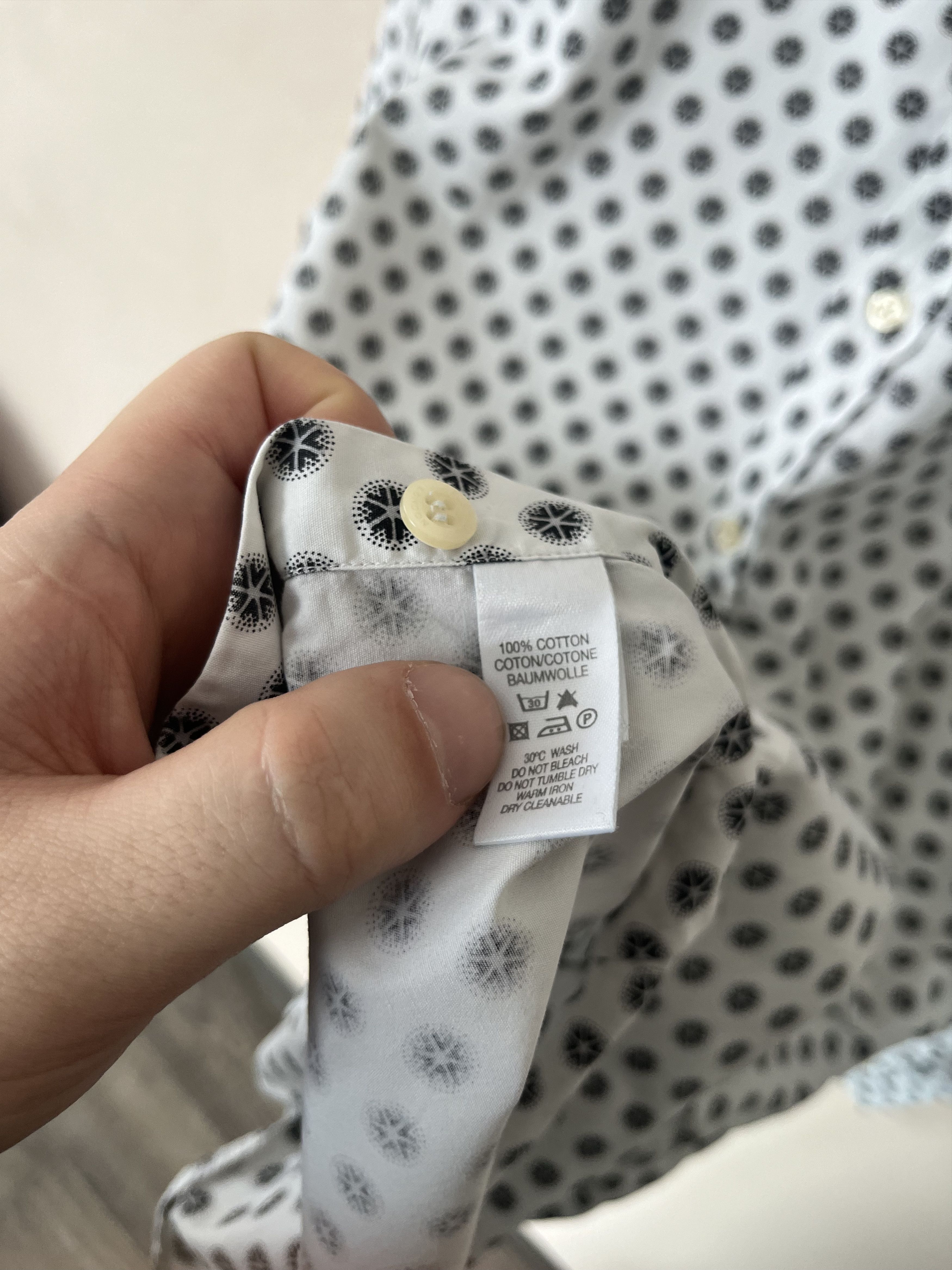 Paul Smith Paul Smith Button Up Shirt Mens Size 16/41 White Size US M / EU 48-50 / 2 - 14 Thumbnail
