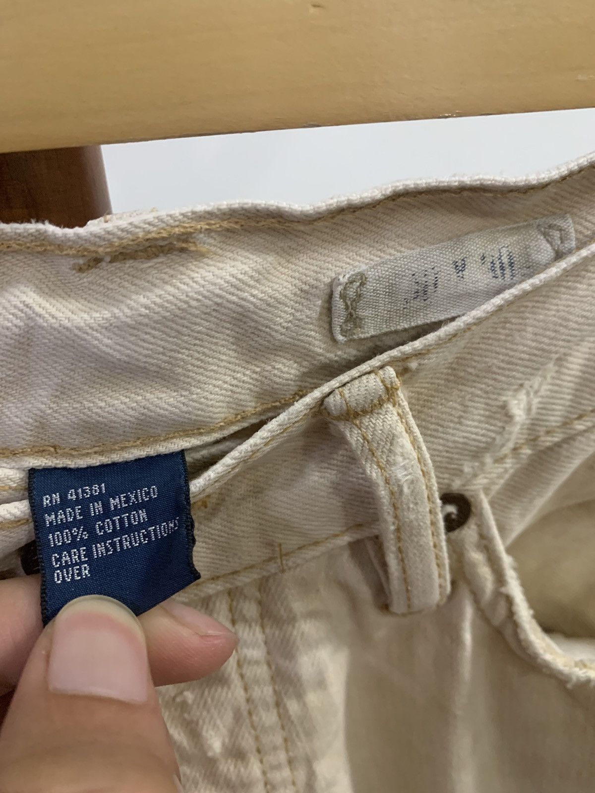 Polo Ralph Lauren × Ralph Lauren Ralph Lauren Bootcut Distressed Denim Size US 31 - 6 Thumbnail