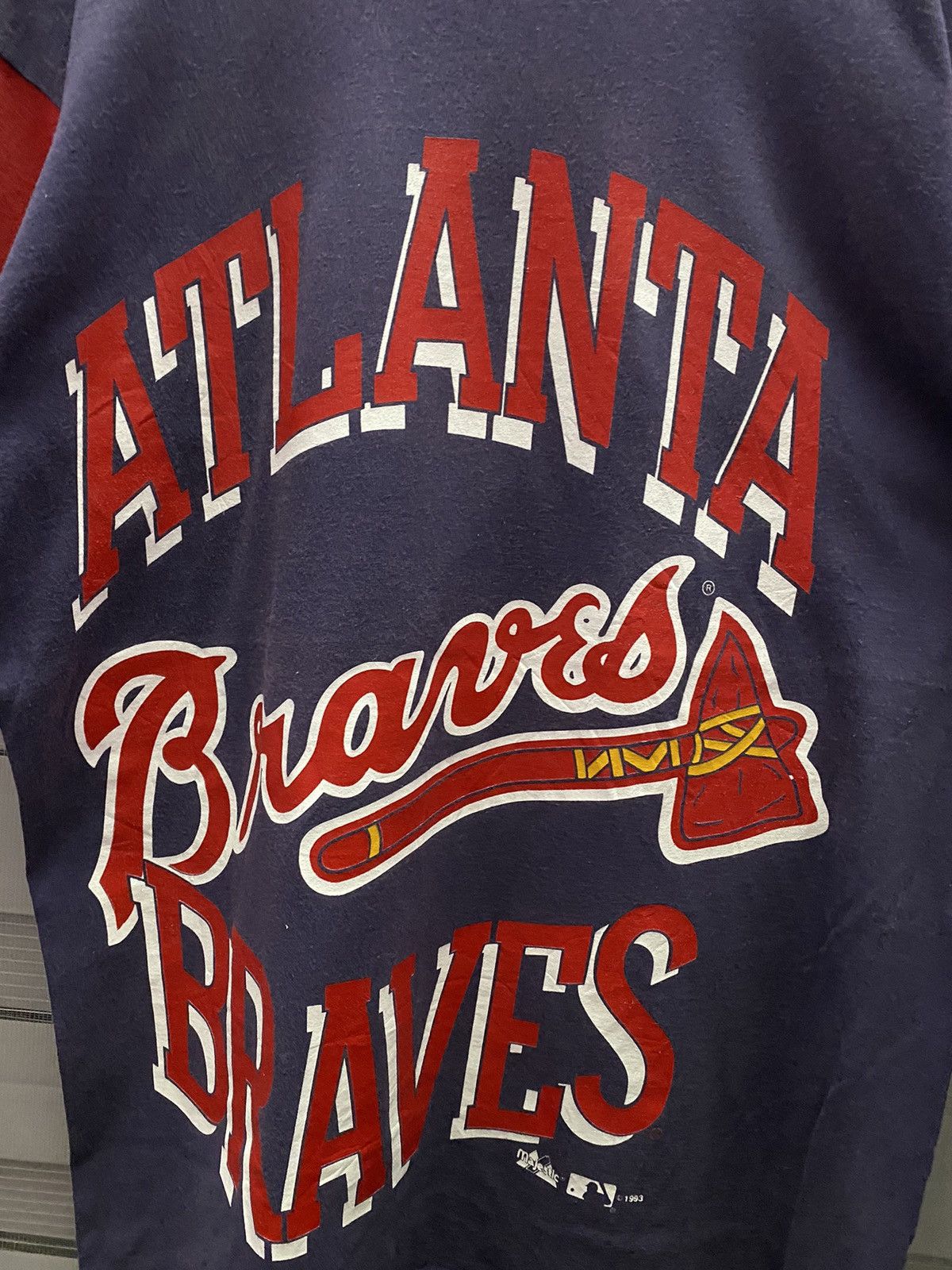 Majestic Vintage 1993 Atlanta Braves Big Scripts Size US L / EU 52-54 / 3 - 3 Thumbnail
