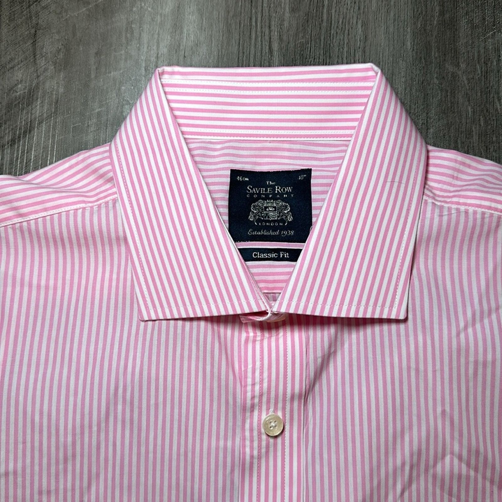 Other The Savile Row Company Classic Fit - 18 (46cm) 2XL Size US XXL / EU 58 / 5 - 6 Thumbnail