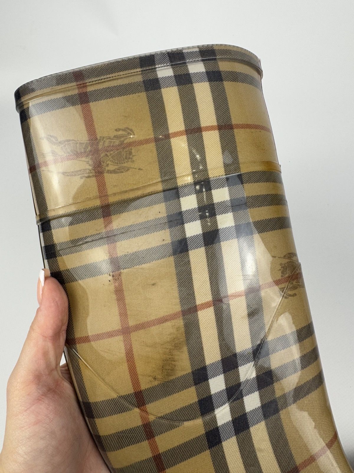 Burberry Burberry Rain Boots Nova Check Y2K Size US 6 / IT 36 - 14 Thumbnail