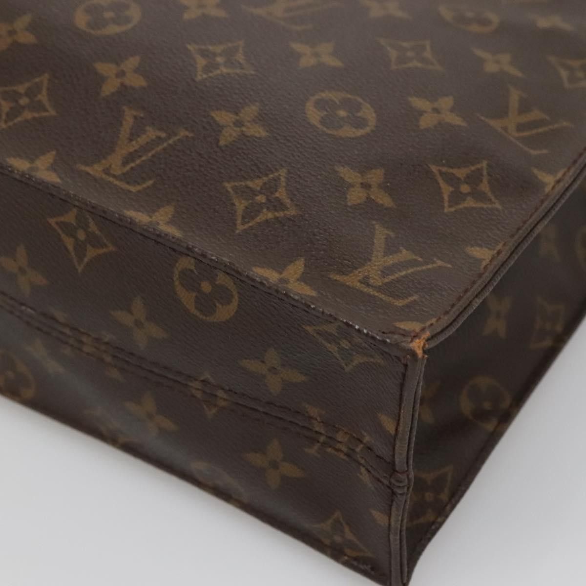 Louis Vuitton LOUIS VUITTON Monogram Sac Plat Hand Bag M51140 Size ONE SIZE - 15 Thumbnail