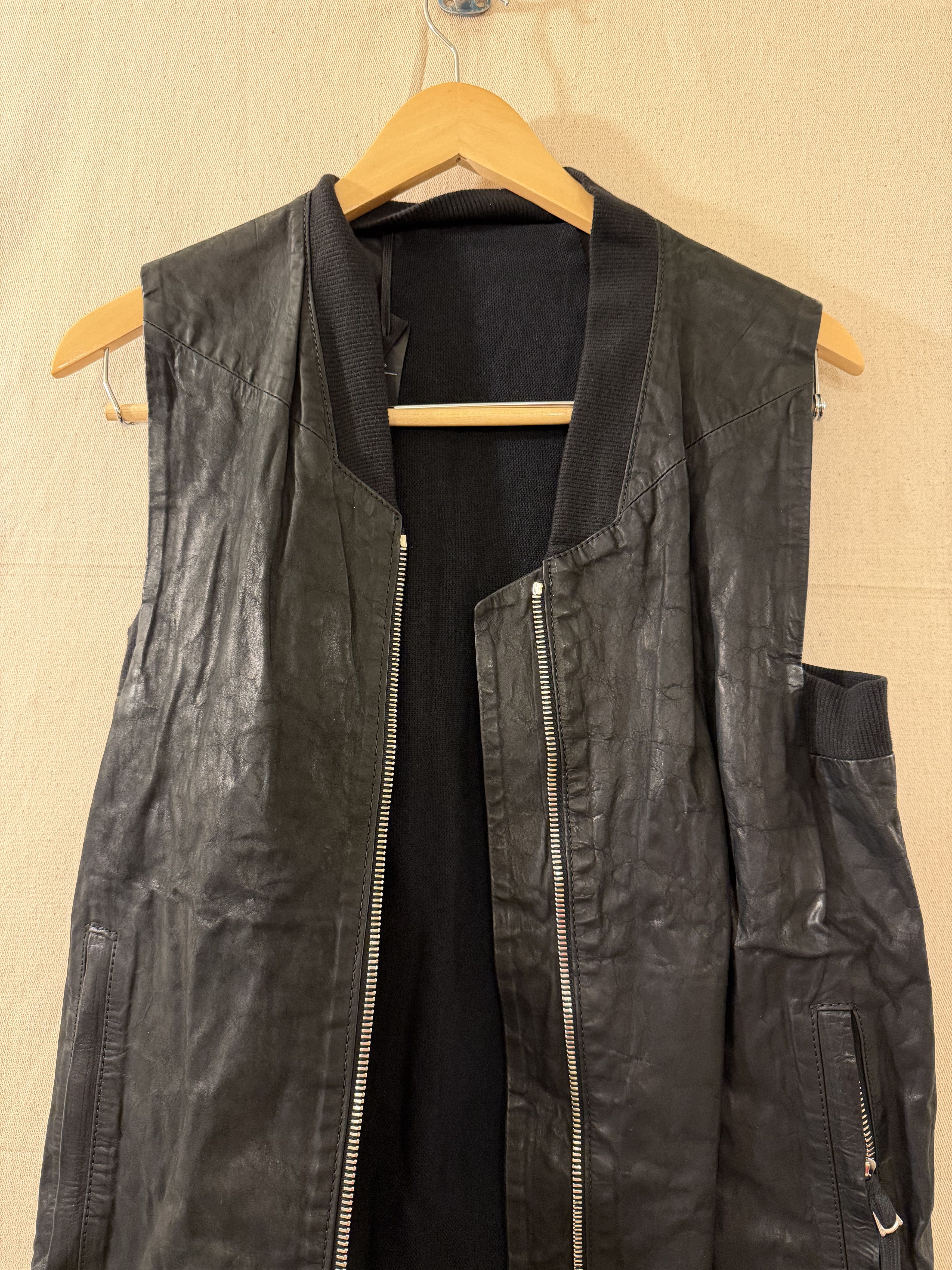 Boris Bidjan Saberi Boris Bidjan Saberi Special Order Leather Jacket Size S Size S / US 4 / IT 40 - 2 Thumbnail