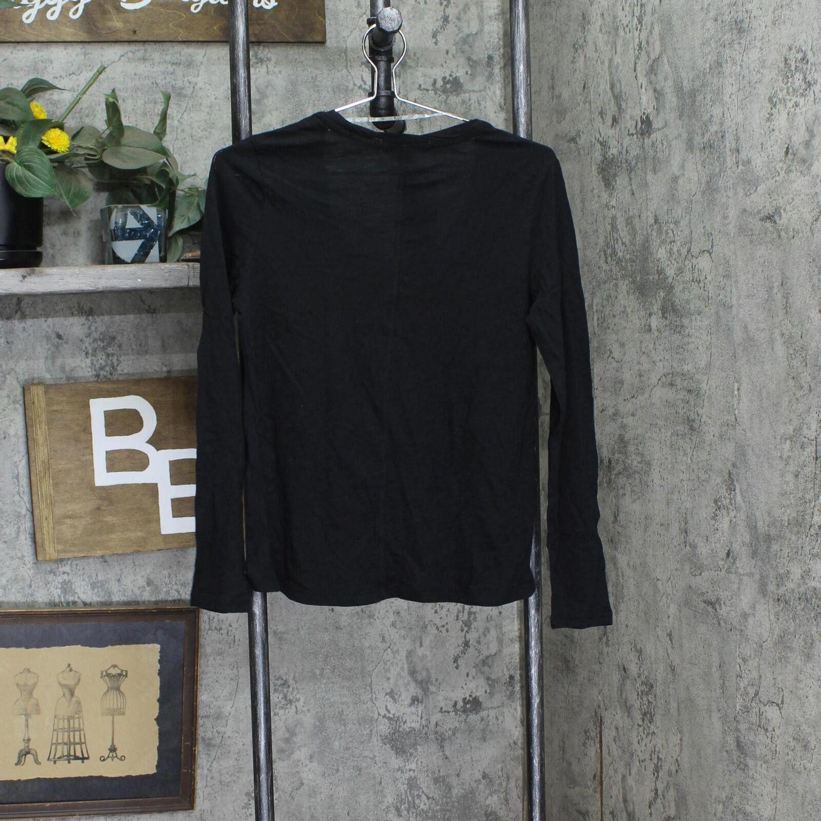 Sanctuary NWT Social Standard by Sanctuary Long T-Shirt Tee 2XL Black Size XXL / US 16-18 / IT 52-54 - 2 Thumbnail