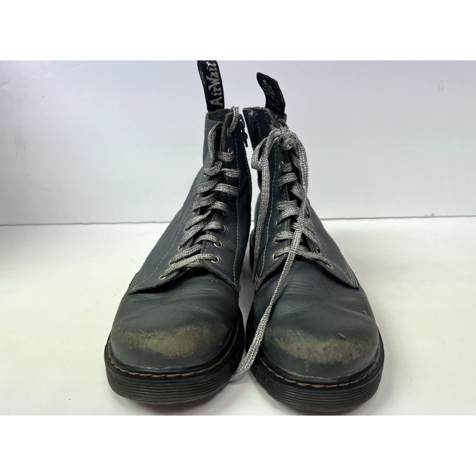 Dr. Martens Dr Martens Pascal 1460 Gray Ankle Boots Women’s 5 Size US 5.5 / IT 35.5 - 5 Thumbnail