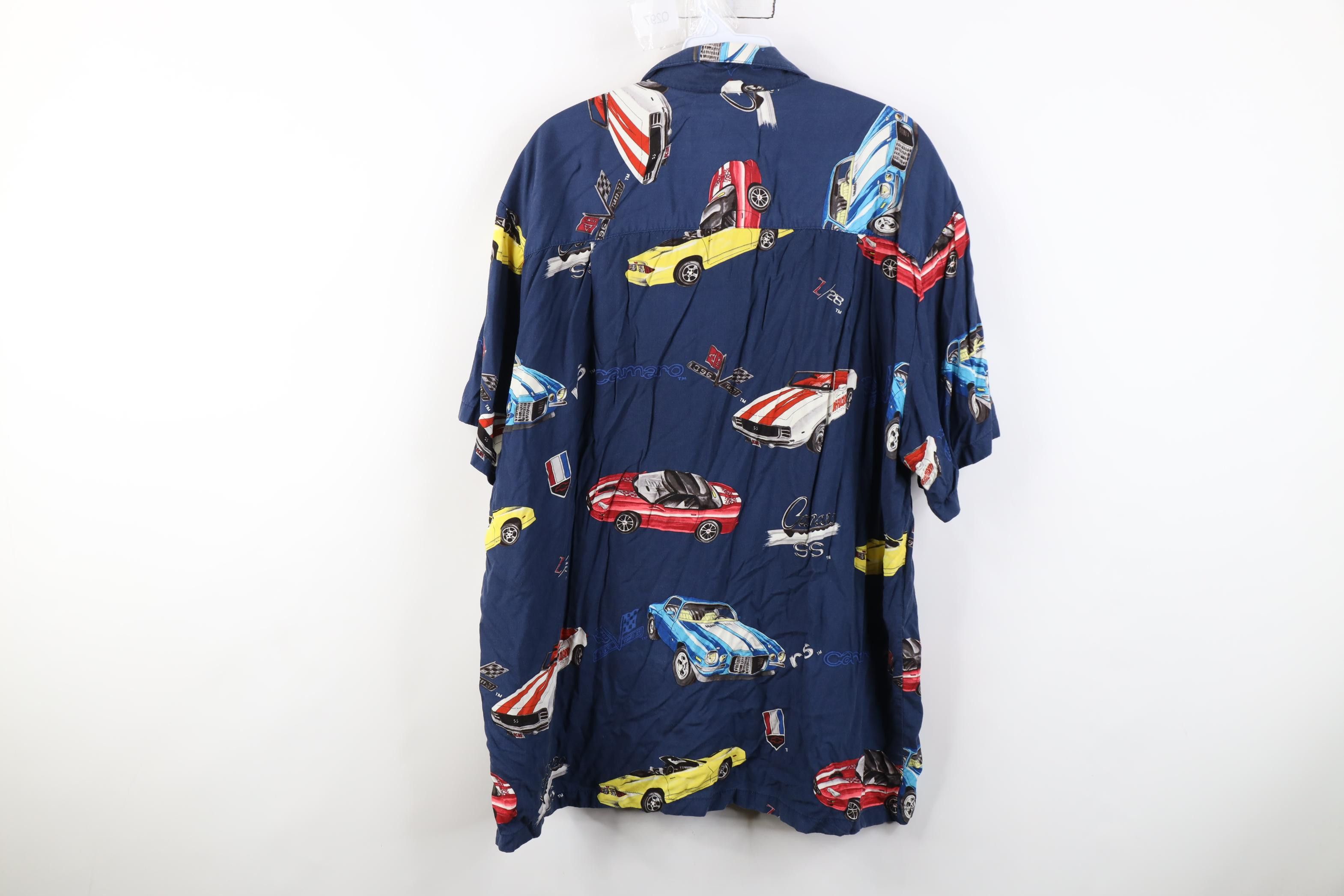 Vintage Vintage 90s Camaro All Over Print Hawaiian Button Shirt USA Size US L / EU 52-54 / 3 - 10 Thumbnail