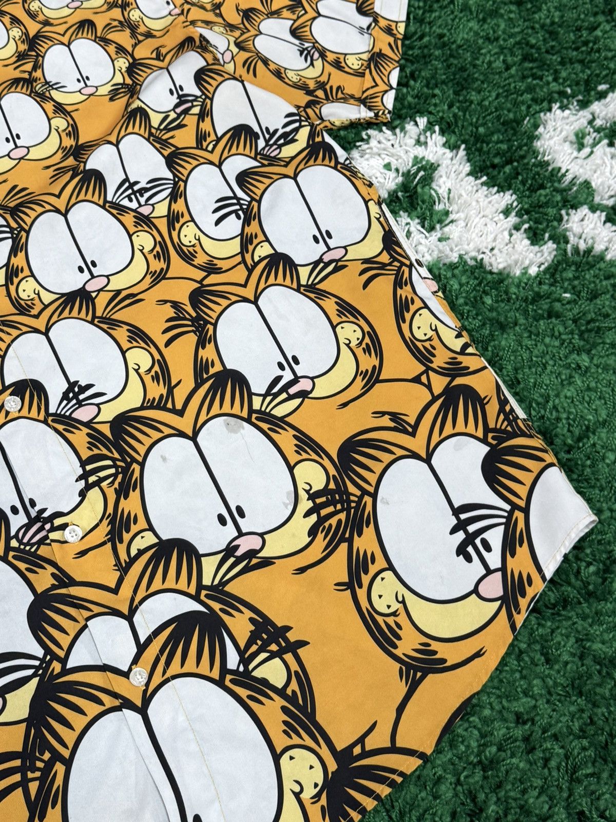 Nickelodeon RARE Nickelodeon Garfield All Over Print 2XL Camp Shirt RARE Size US XXL / EU 58 / 5 - 5 Thumbnail