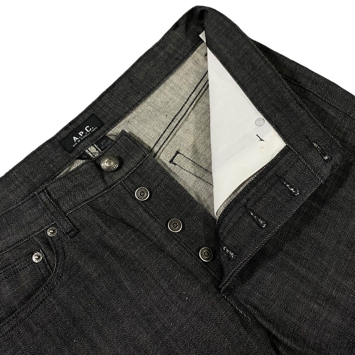 A.P.C. × If Six Was Nine A.p.c. Petit Standard Denim Non Selvedge Dark Grey Colour Size US 30 / EU 46 - 5 Thumbnail