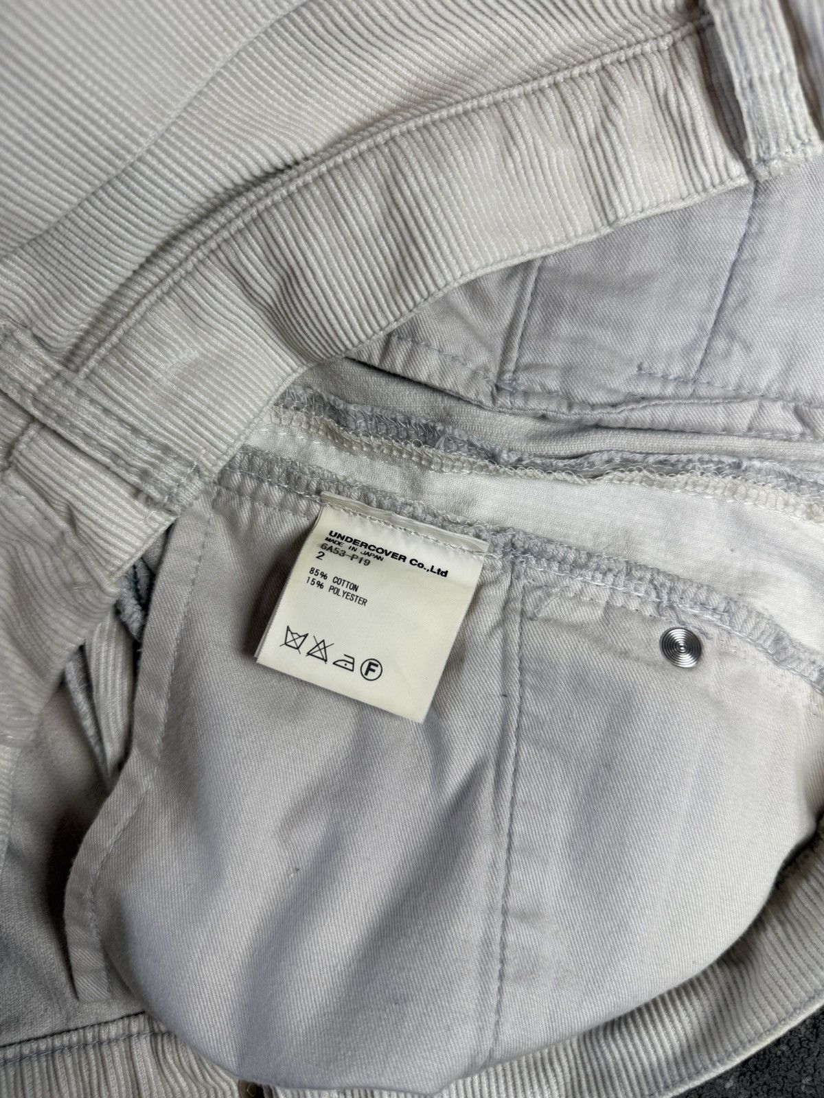 Undercover Undercover Bug AW06 “Guru Guru” Corduroy Pants Size US 34 / EU 50 - 9 Thumbnail