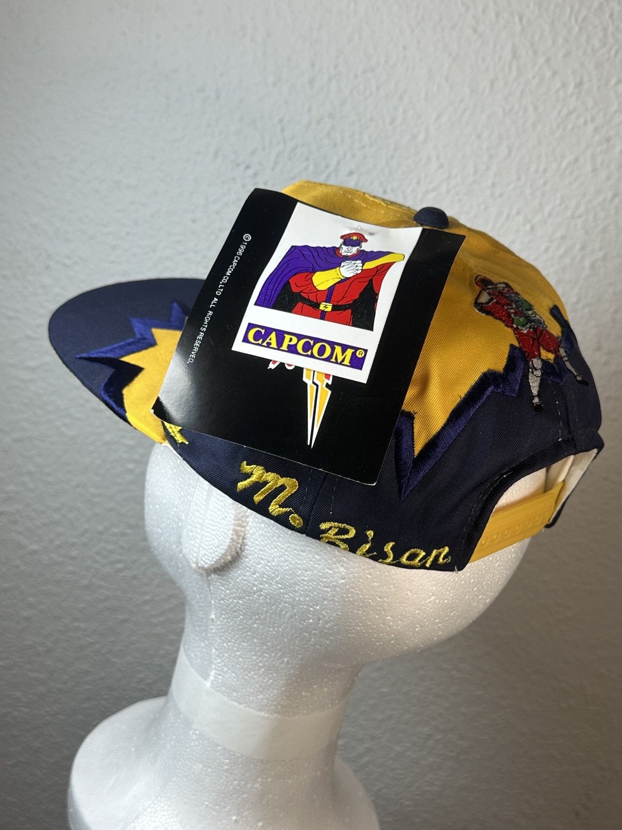 Other 1996 VINTAGE RARE STREET FIGHTER 2 CAP M.BISON Size ONE SIZE - 4 Thumbnail
