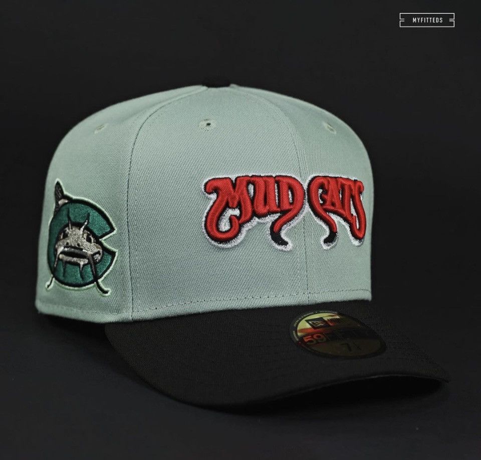 image of Myfitteds Carolina Mud Cats Evergreen Size 7 5/8 , Men's