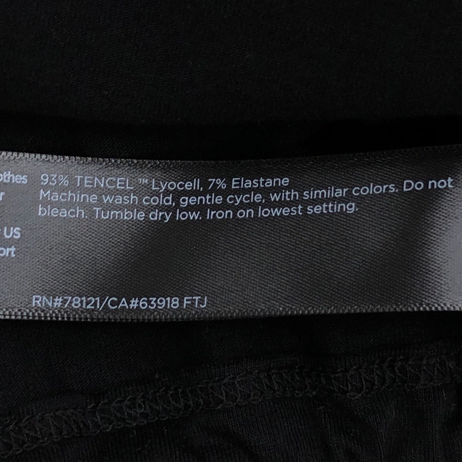 Eileen Fisher Eileen Fisher Size 3X Top Fine Jersey Square Drawstring Hem Size 3XL / US 20-22 - 13 Thumbnail