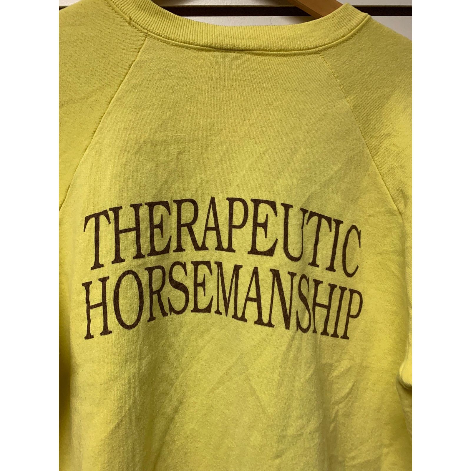 Fruit Of The Loom Vintage therapeutic horsemanship Sweatshirt size XL 1990s Size US XL / EU 56 / 4 - 7 Thumbnail
