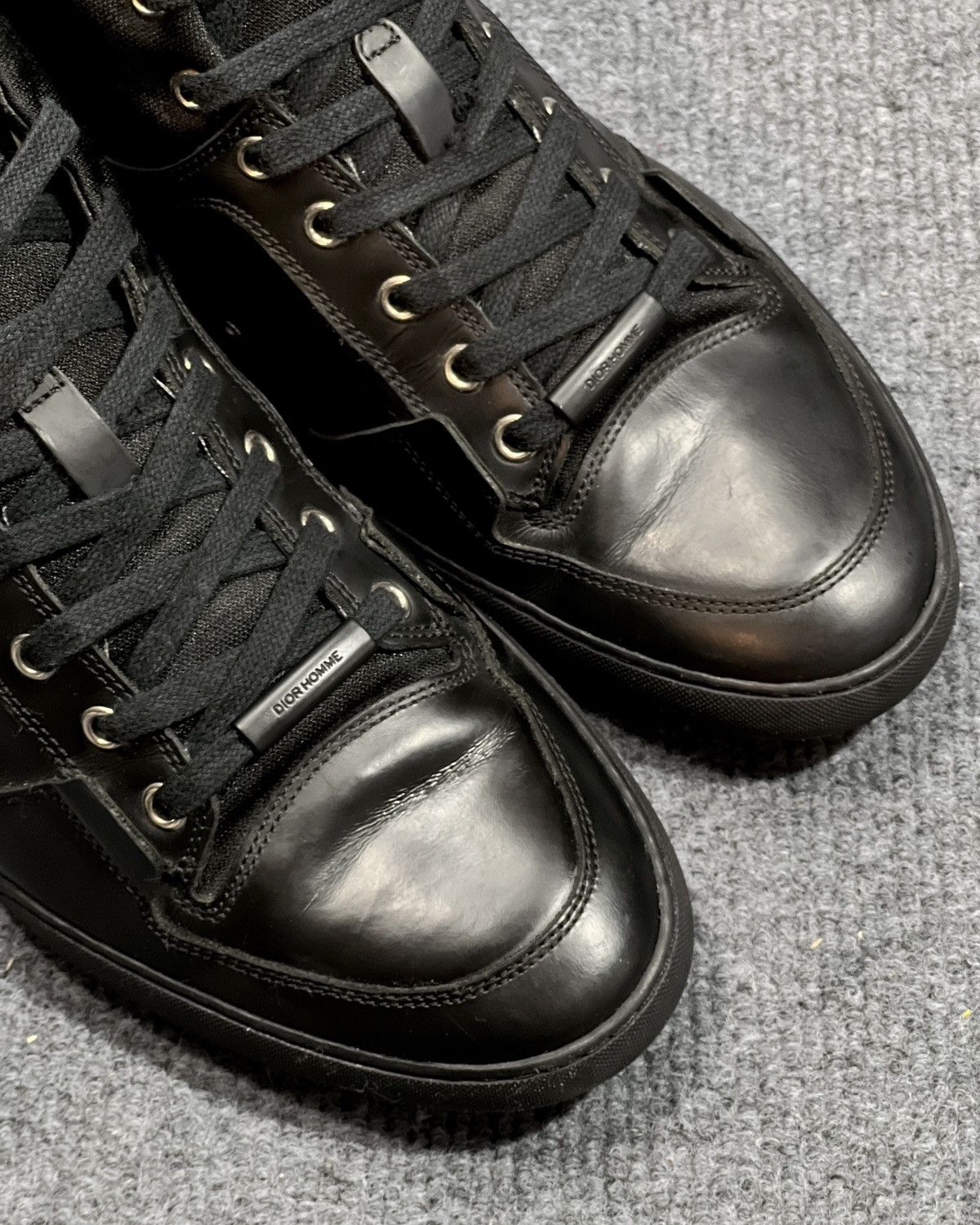 Dior Dior Homme B18 Black Trainer Sneaker Size US 8.5 / EU 41-42 - 11 Thumbnail