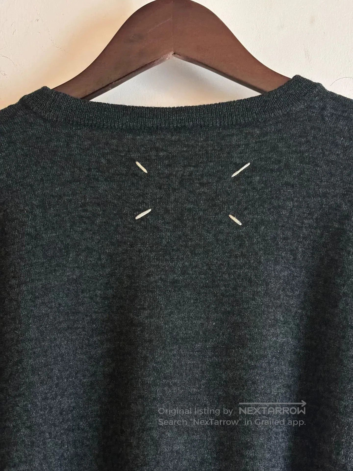 Maison Margiela maison martin margiela 1999 black knit sweater. Size US S / EU 44-46 / 1 - 4 Thumbnail