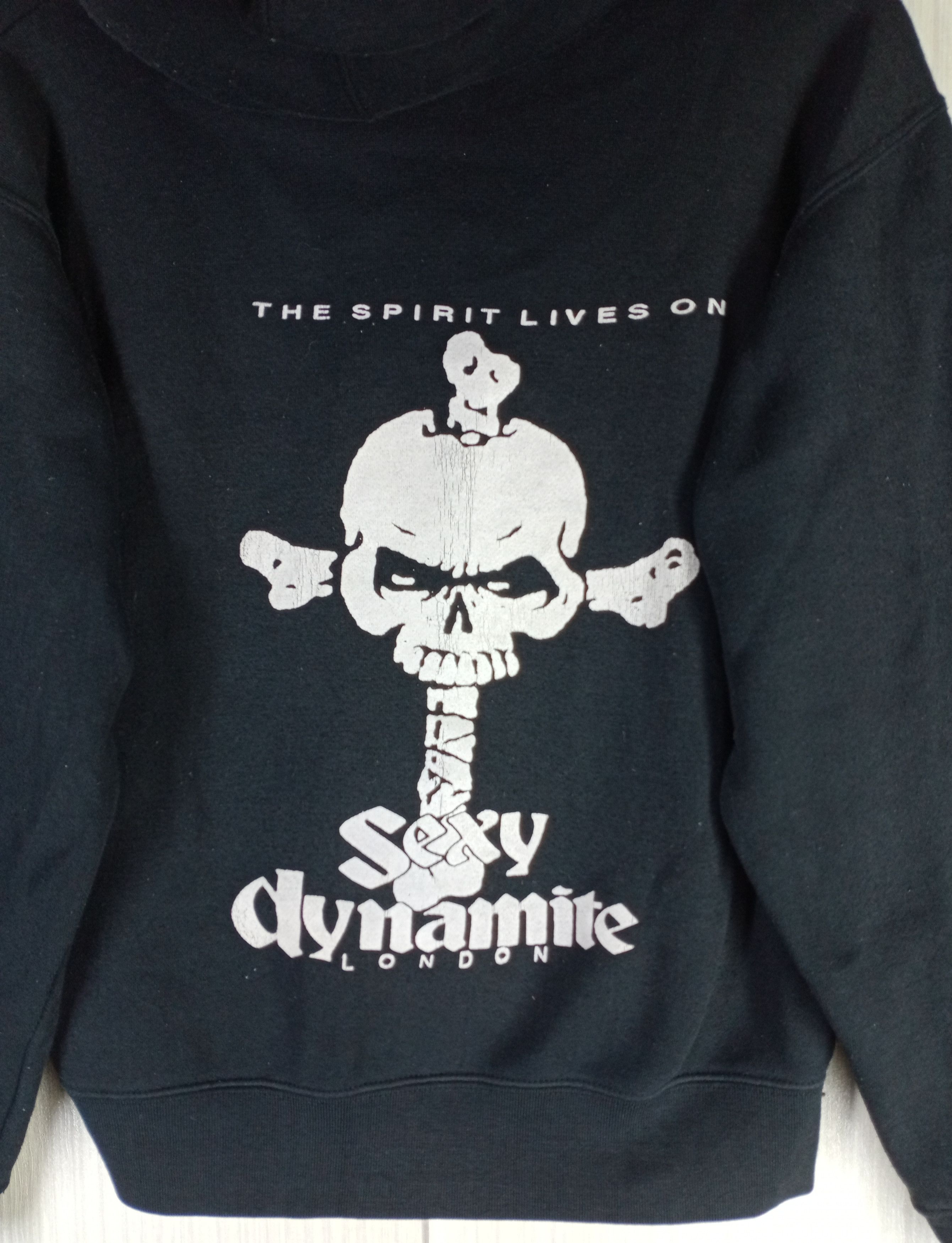 Hysteric Glamour Rare Vintage Sexy Dynamite London Zipper Hoodie Sweatshirt Size US S / EU 44-46 / 1 - 3 Thumbnail