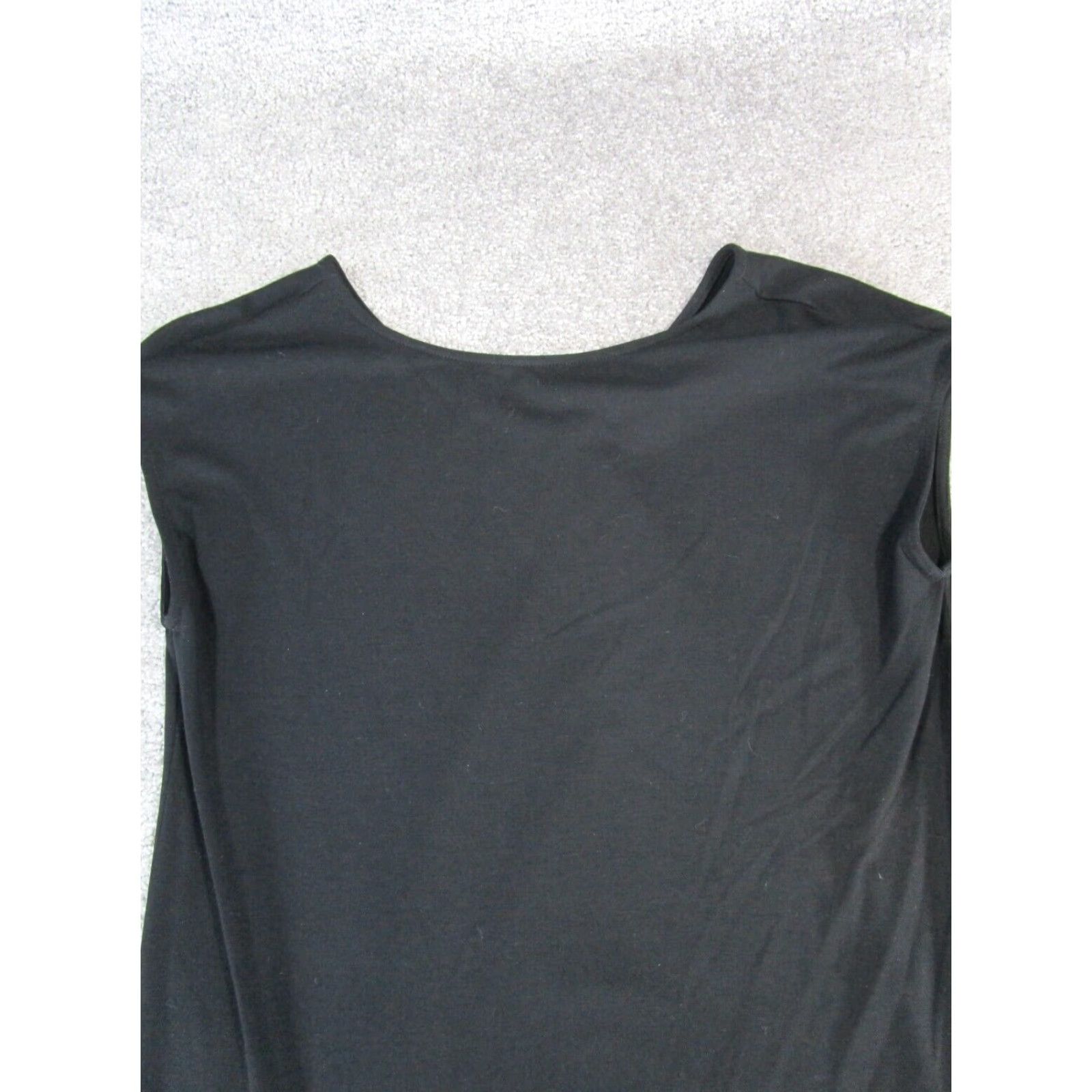 Eileen Fisher VINTAGE Eiieen Fisher Dress Womens Petite Pp Black Size XS / US 0-2 / IT 36-38 - 2 Thumbnail