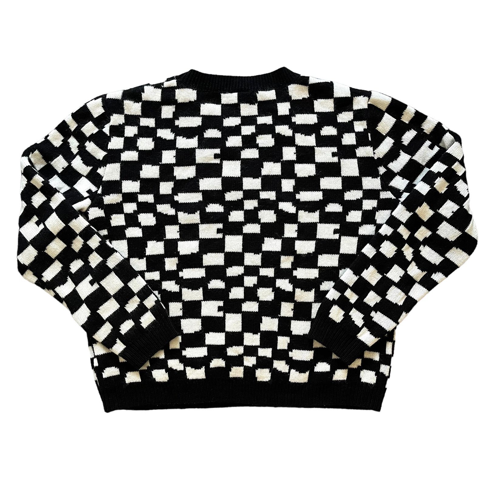 Other The Real Buy Ghost Checker Jumper - GucciGhost Sweater SS20 Size US S / EU 44-46 / 1 - 2 Thumbnail