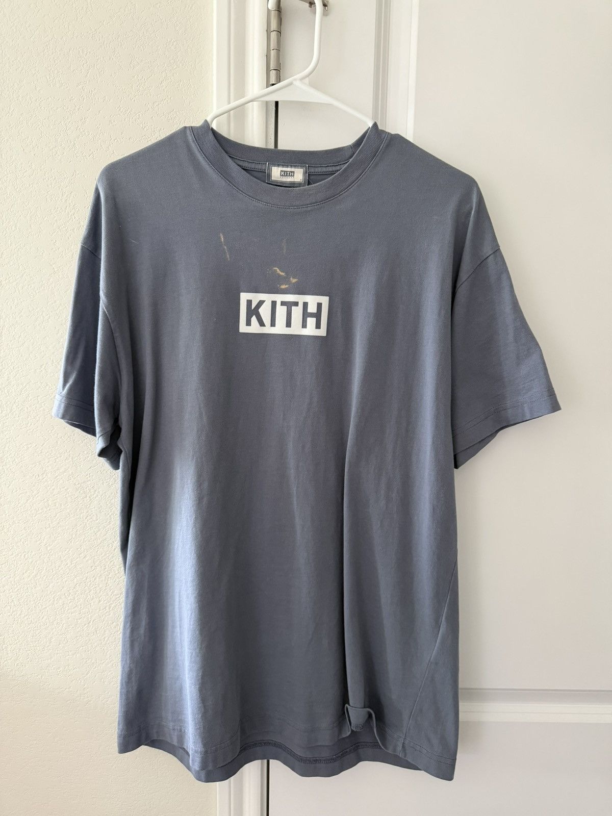 KITH Classic Logo Tee (Thunder Blue)