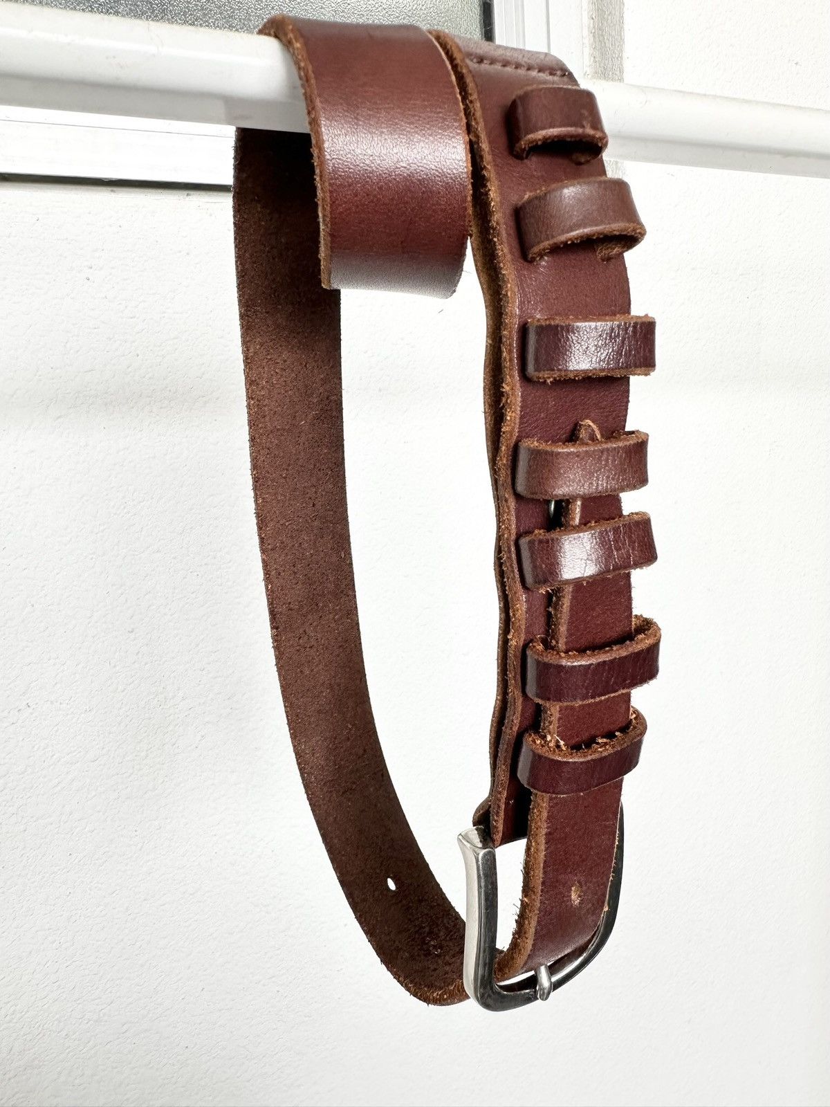 Tsumori Chisato 00's Tsumori Chisato leather craft belt Size ONE SIZE - 12 Thumbnail
