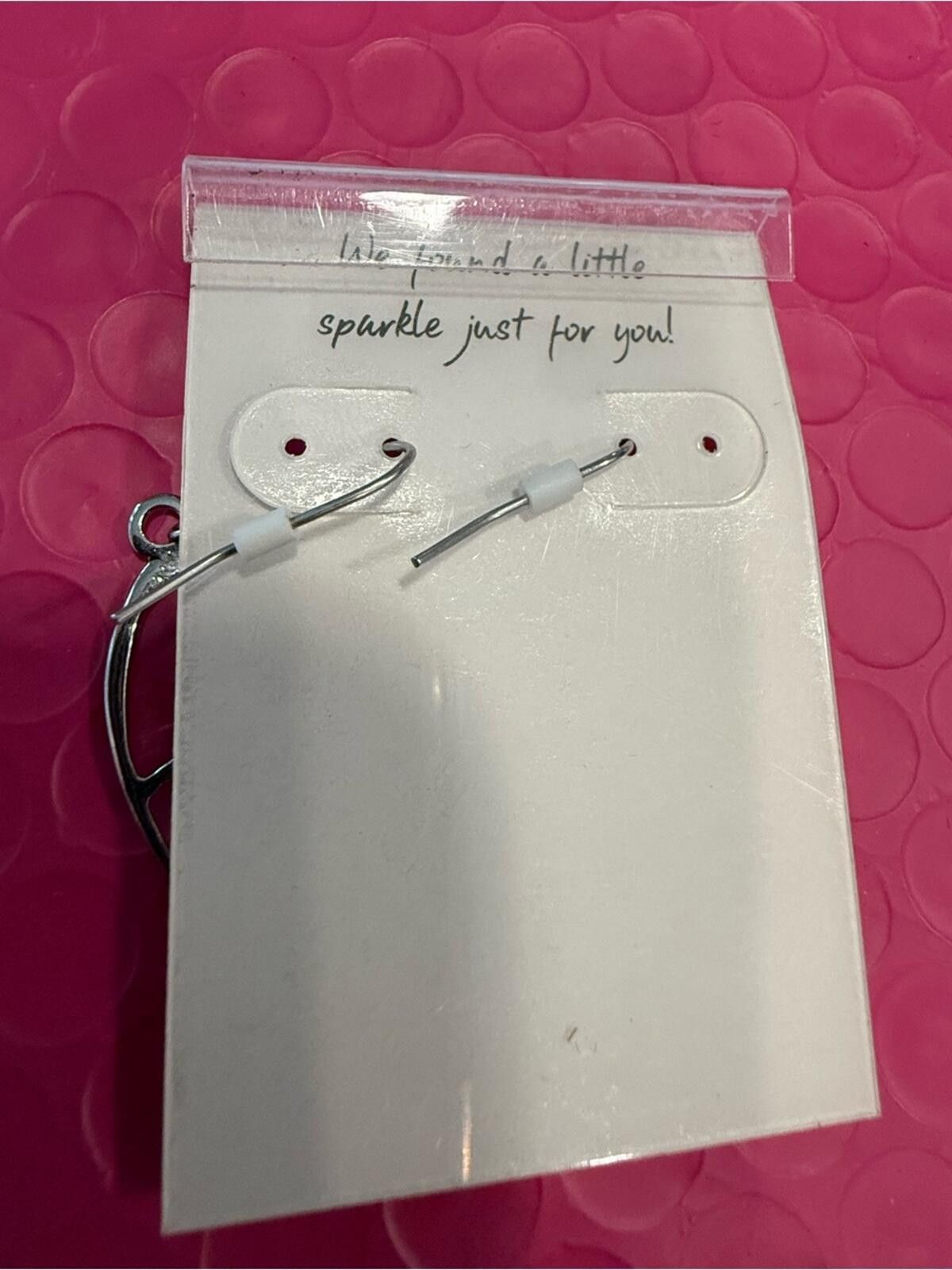 Other Francesca’s earrings silver tone winking face red lipstick Size ONE SIZE - 2 Thumbnail