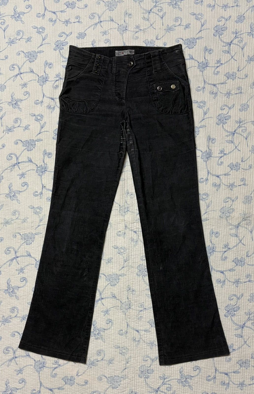 Vintage Li Jion Streetwear Flared Denim Size US 29 - 1 Thumbnail