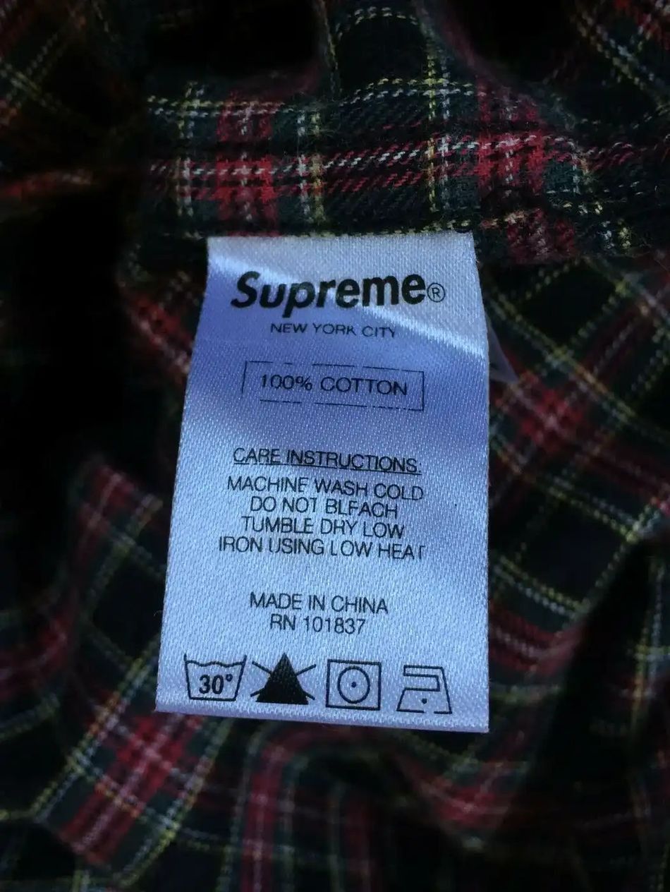 Supreme F/W 2014 Supreme Hooded Flannel Size US S / EU 44-46 / 1 - 5 Thumbnail