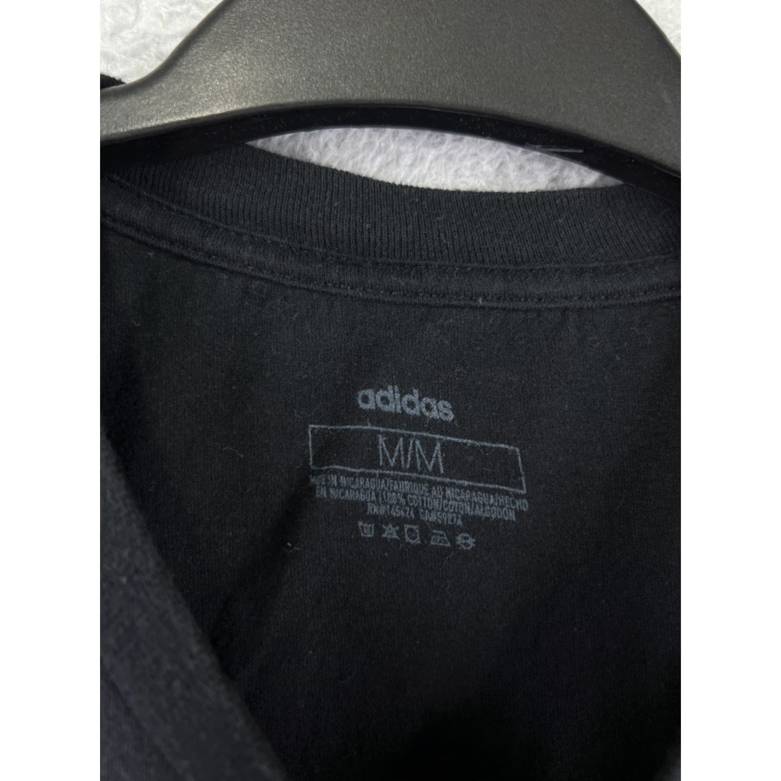 Adidas Adidas Shirt Men Medium Black Digital Camo Logo Short Sleeve Brand Cotton Crew Size US M / EU 48-50 / 2 - 4 Thumbnail