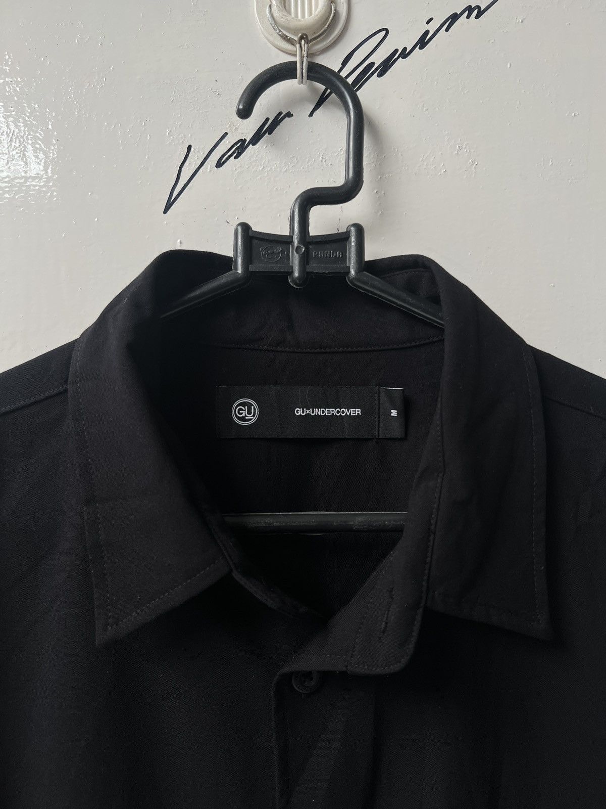 Undercover GU UNDERCOVER Black Zip Boxy Oversize Shirt Size US L / EU 52-54 / 3 - 8 Thumbnail