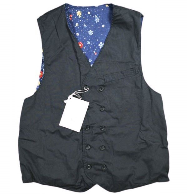 Engineered Garments Engineered Garments Engineered Garments Reversible vest High Count Twill Vest Textile Tops DUTY FREE for USA Size ONE SIZE - 1 Thumbnail