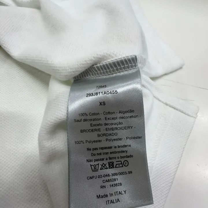 Dior Dior Dior Logo Embroidered Casual Polo Shirt 0079-2507 Size US XS / EU 42 / 0 - 4 Thumbnail