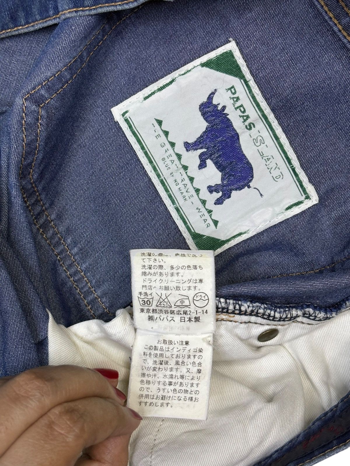 Japanese Brand Vintage Japanese Brand Mud Wash Distressed Baggy Jeans Size US 33 - 11 Thumbnail