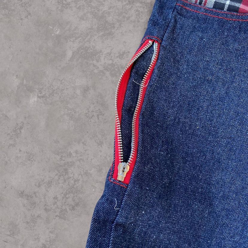 If Six Was Nine × Japanese Brand × Le Grande Bleu (L.G.B.) VINTAGE HEMP 17 OZ JEAN Size US 32 / EU 48 - 4 Thumbnail