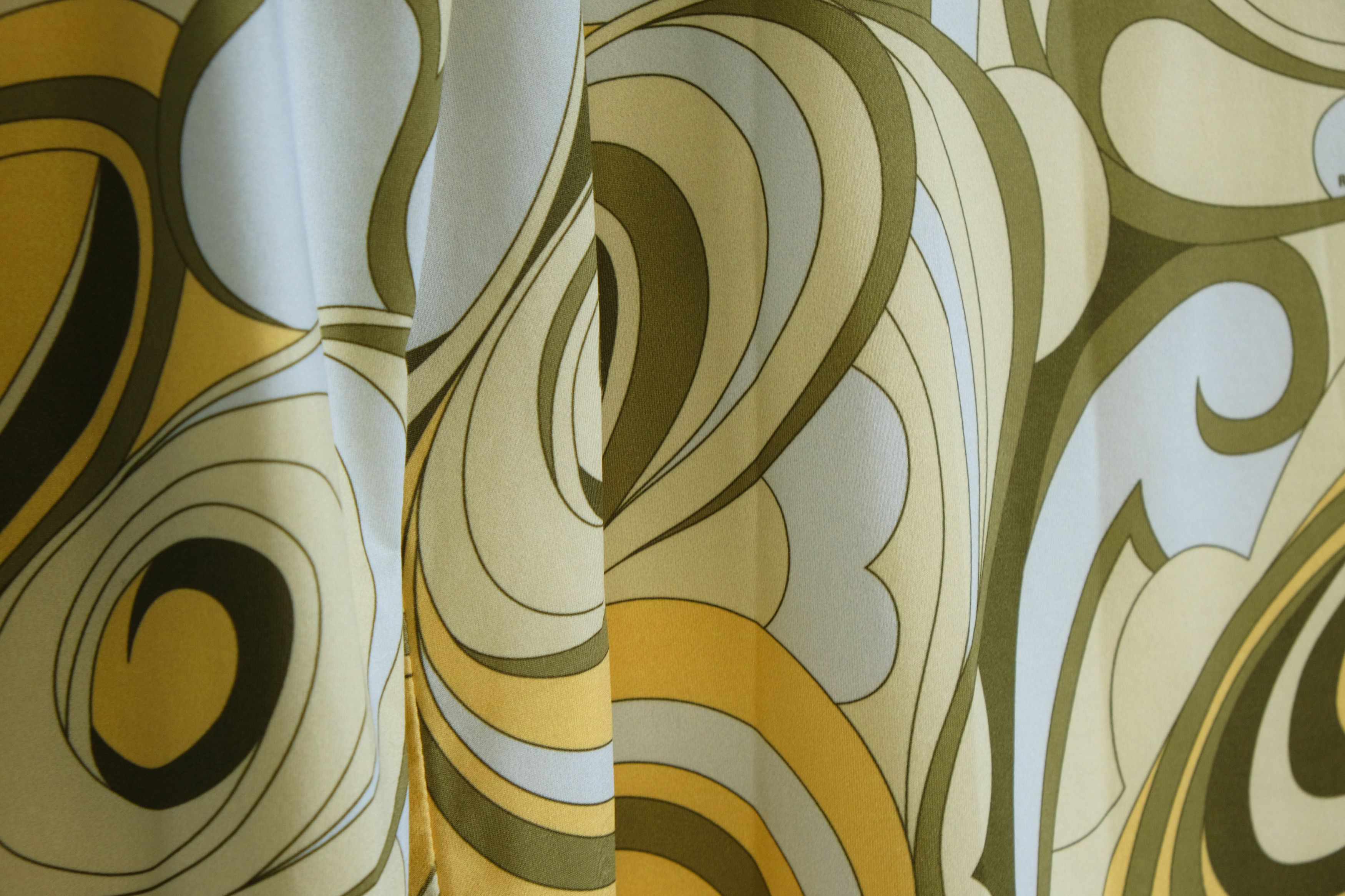 Raf Simons Raf Simons Runway Yellow & Green All Over Printed Turtleneck Size US L / EU 52-54 / 3 - 4 Thumbnail