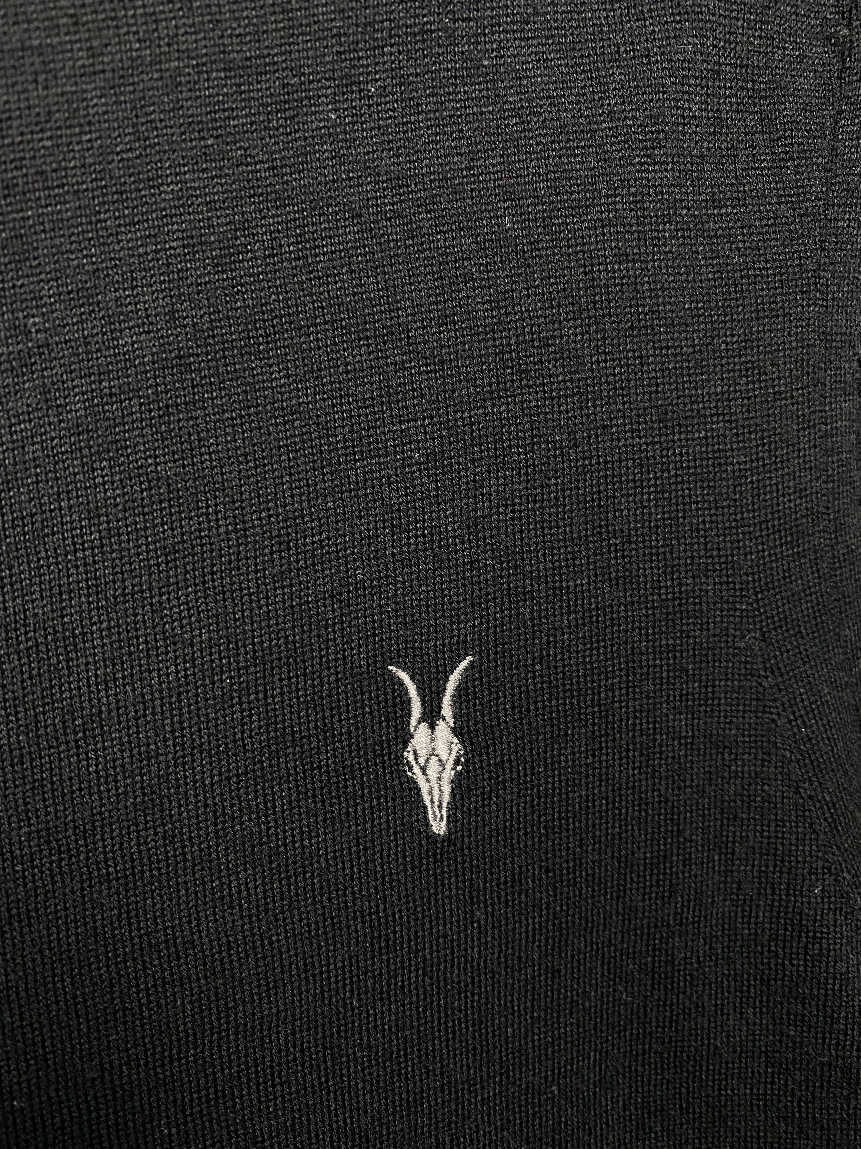 Allsaints Allsaints Vintage Mens Mode Merino Wool Polo Shirt Size US M / EU 48-50 / 2 - 3 Thumbnail