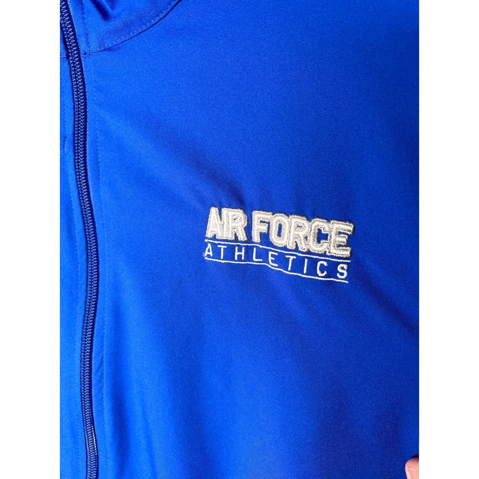 Nike Nike Air Force Academy Team Jacket Mens L Blue Full Zip Military Sports Jacket Size US L / EU 52-54 / 3 - 3 Thumbnail