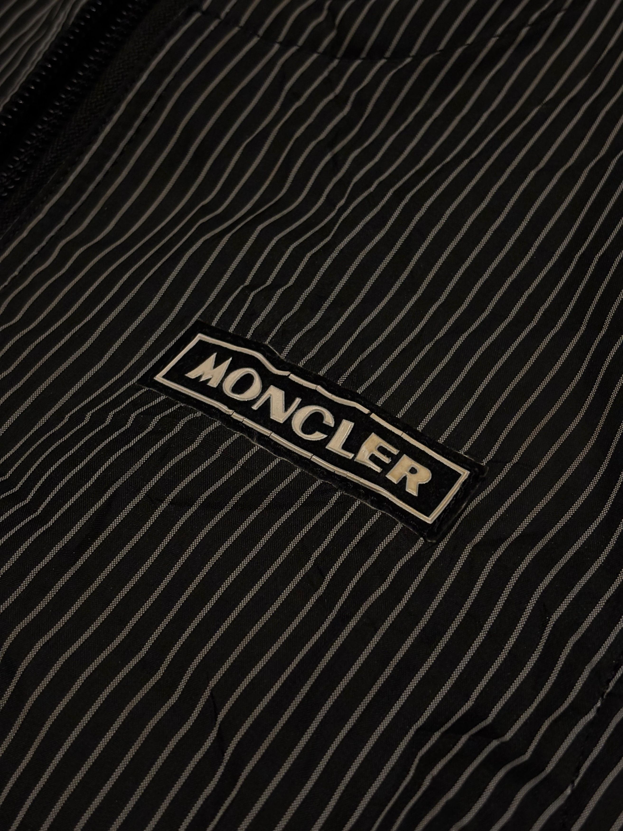Moncler × Vintage Vintage Moncler Ski Wear Striped Down Vest Size US M / EU 48-50 / 2 - 4 Thumbnail