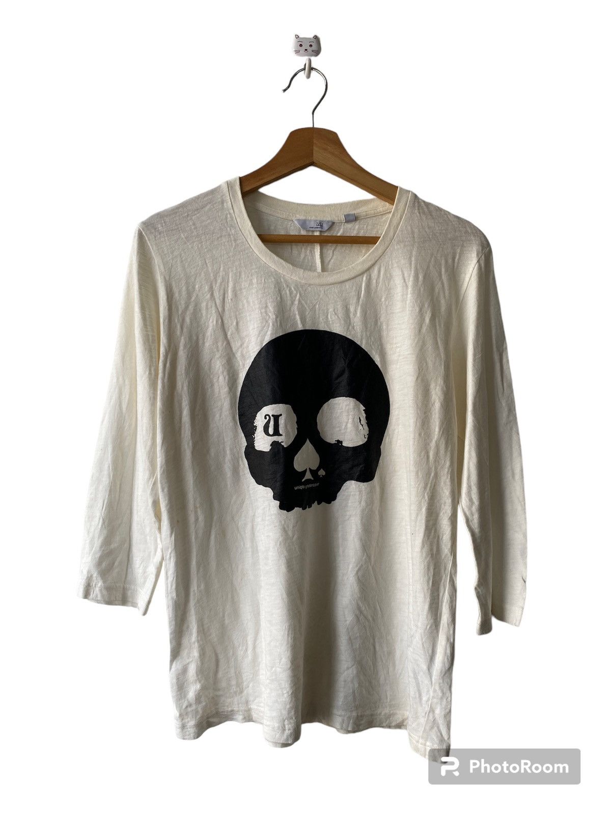 Japanese Brand × Undercover × Uniqlo Uniqlo X Undercover Skull Design Raglan T Shirt Size US M / EU 48-50 / 2 - 1 Thumbnail