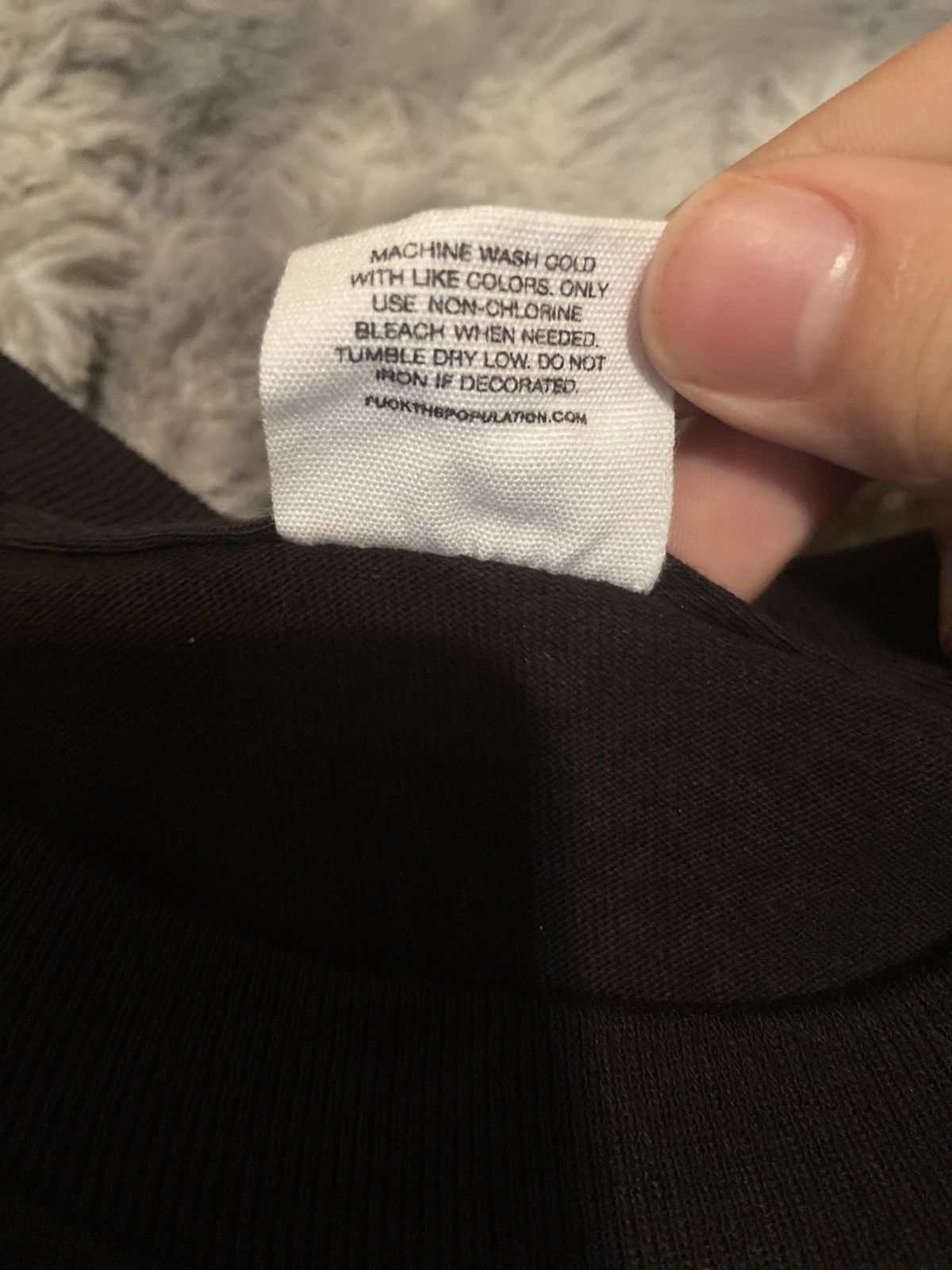 Fuck The Population Ftp sign or die tee Size US M / EU 48-50 / 2 - 2 Thumbnail