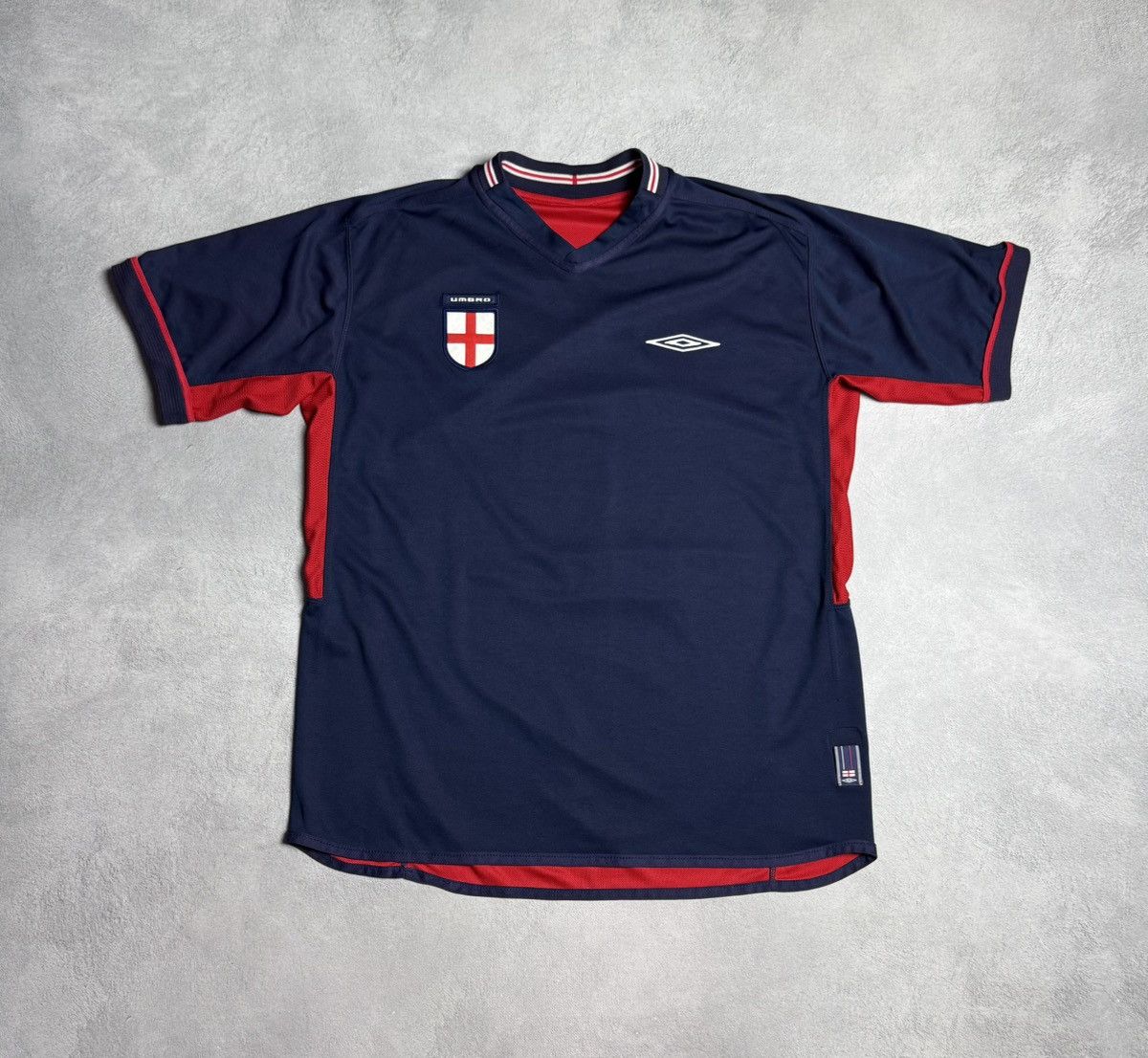 Umbro England 2002 2004 Away Shirt Soccer Jersey Reversible Umbro Size US XL / EU 56 / 4 - 3 Thumbnail