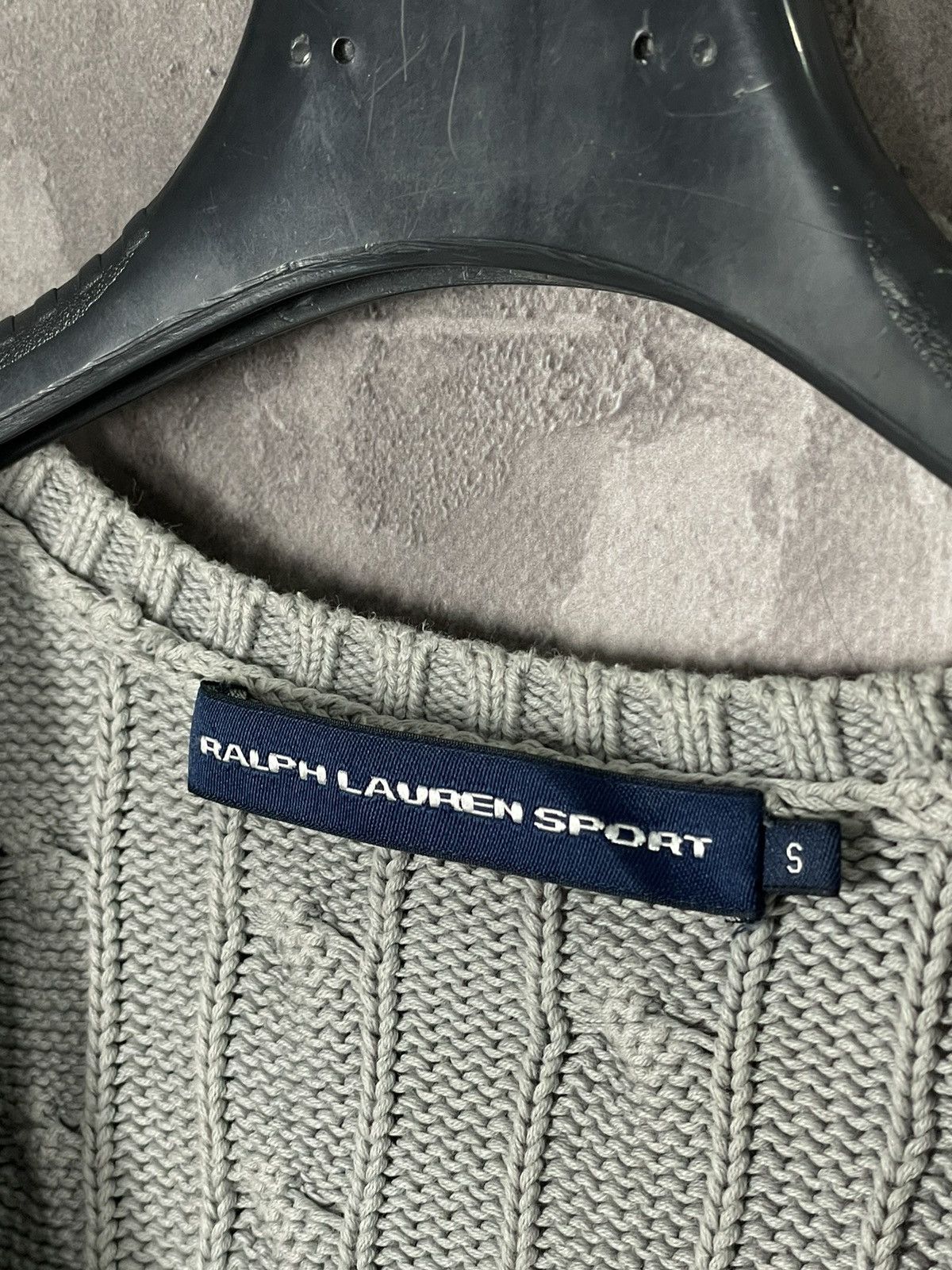 Polo Ralph Lauren × Ralph Lauren Ralph Lauren Cuble Knit V Neck Sweater Size S / US 4 / IT 40 - 8 Thumbnail