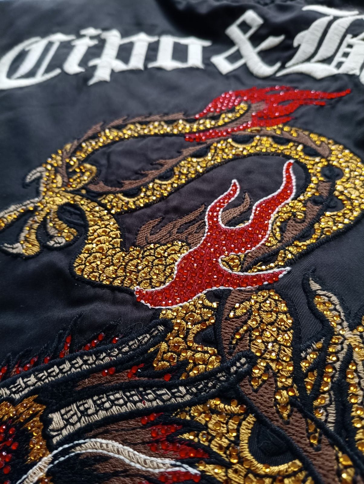 Other Cipo & Baxx Embroidered Dragon Bomber Jacket Size US XS / EU 42 / 0 - 6 Thumbnail